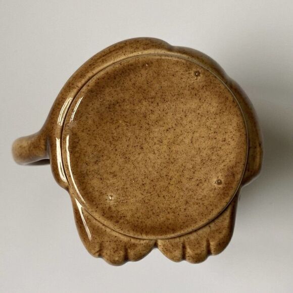 Vintage Lion Mug Cup Ceramic Coffee Tea Brown - Picture 8 of 9